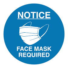 Face mask required